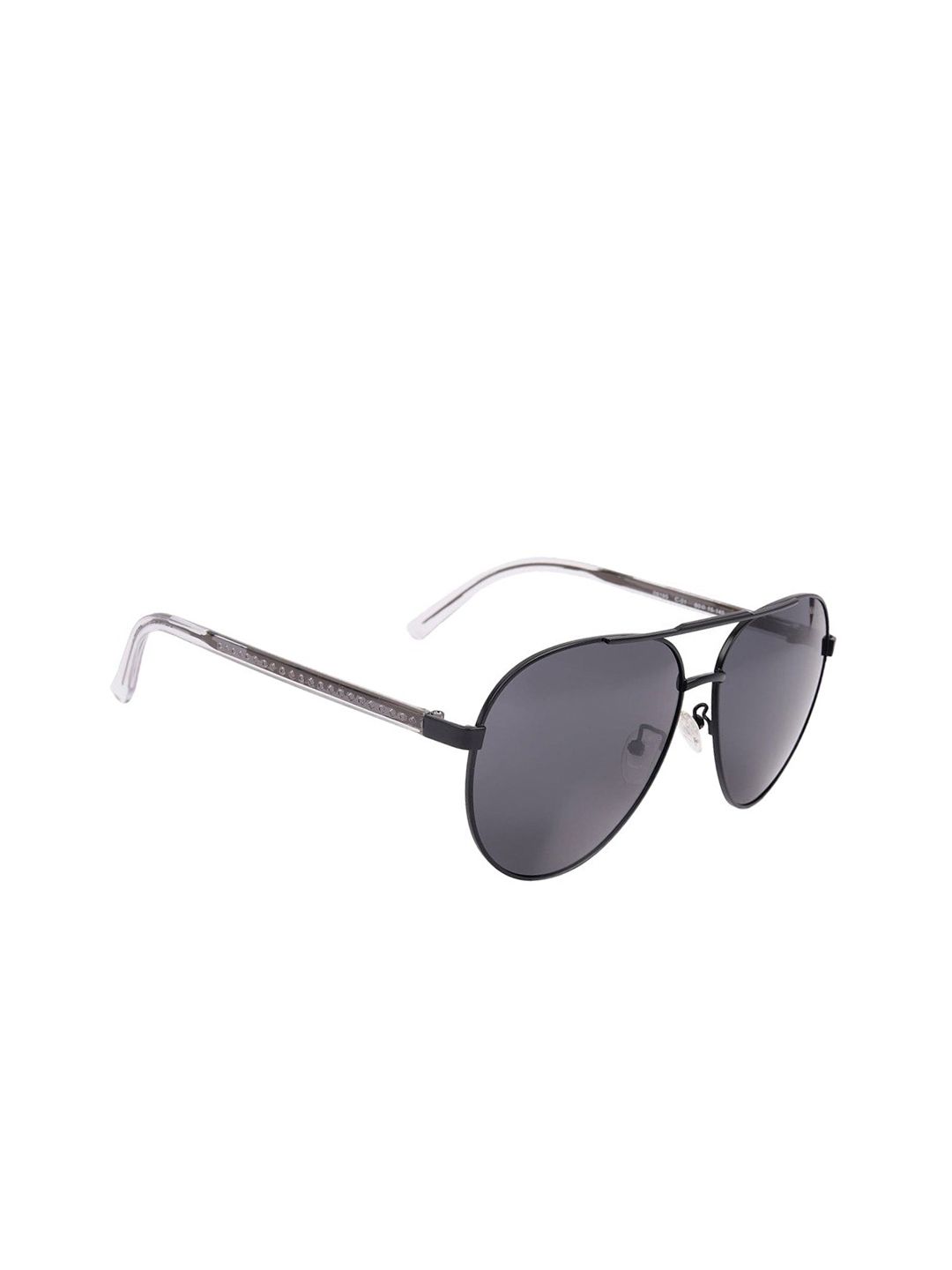 MARC LOUIS Unisex Grey Aviator Sunglasses 0919S C01 Price in India