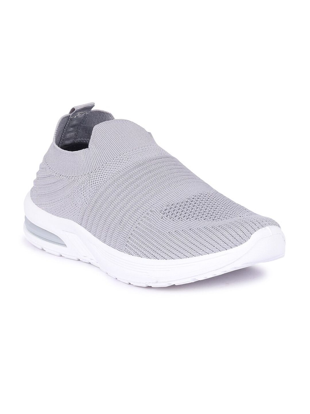 Longwalk Women Grey Textile Walking Non-Marking Shoes Price in India