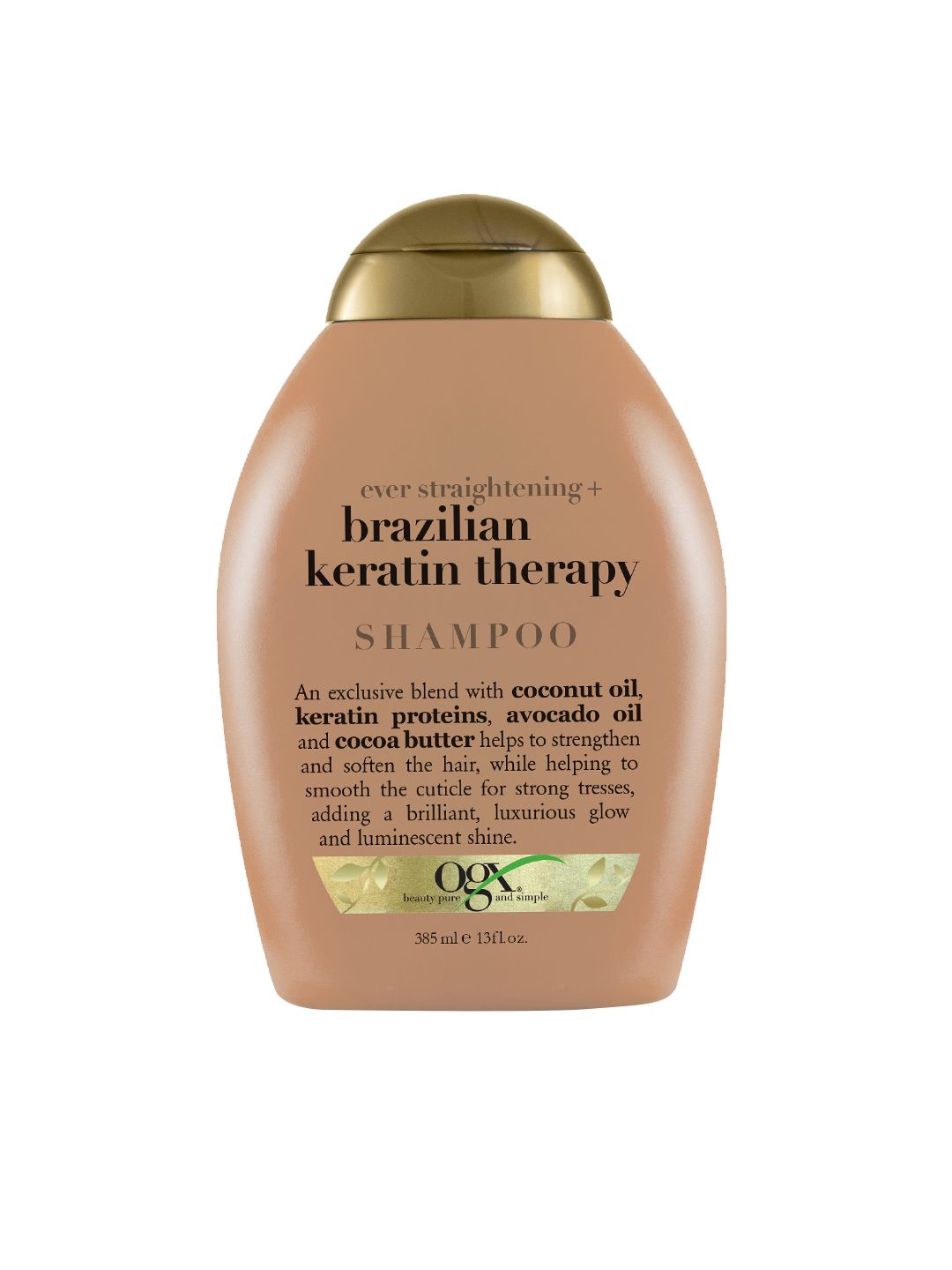 OGX Unisex Brazilian Keratin Defrizzant Shampoo 385 ml