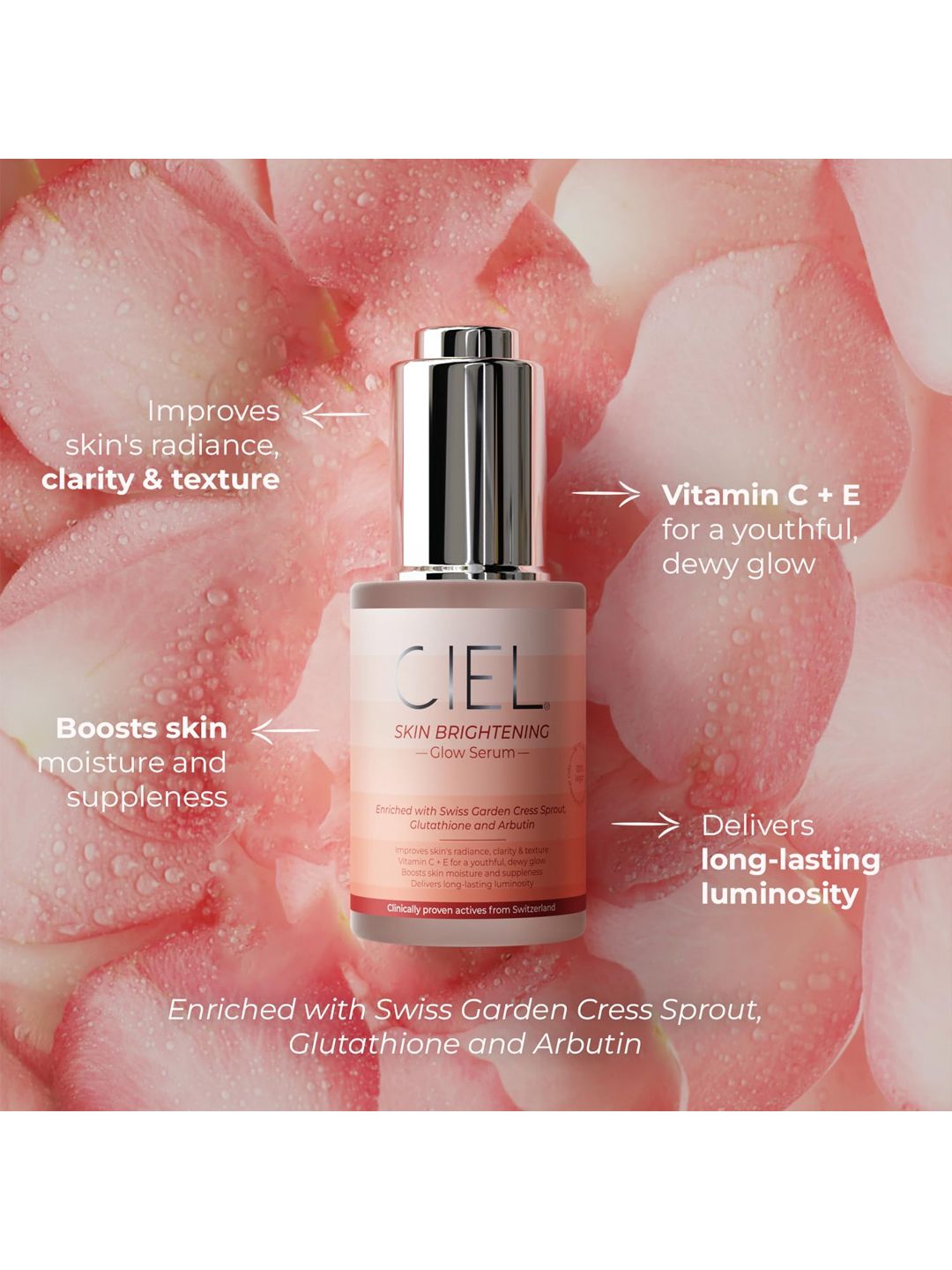 Buy CIEL Skin Brightening Glow Serum - 30ml - Serum and Gel for Unisex  17310276 | Myntra