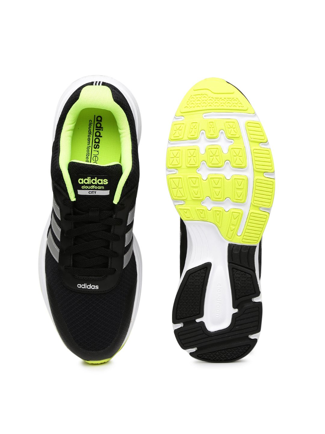 adidas gazelle silver green womens Adidas Men's Navy Cloudfoam VS City Shoes | Brand New main image 0