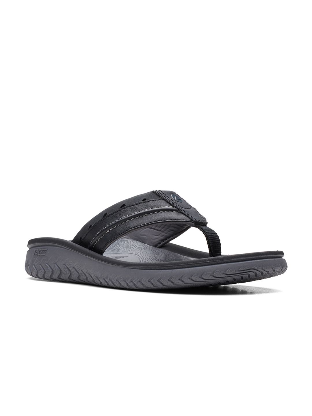 Clarks Clarks Men Black Flip Flops