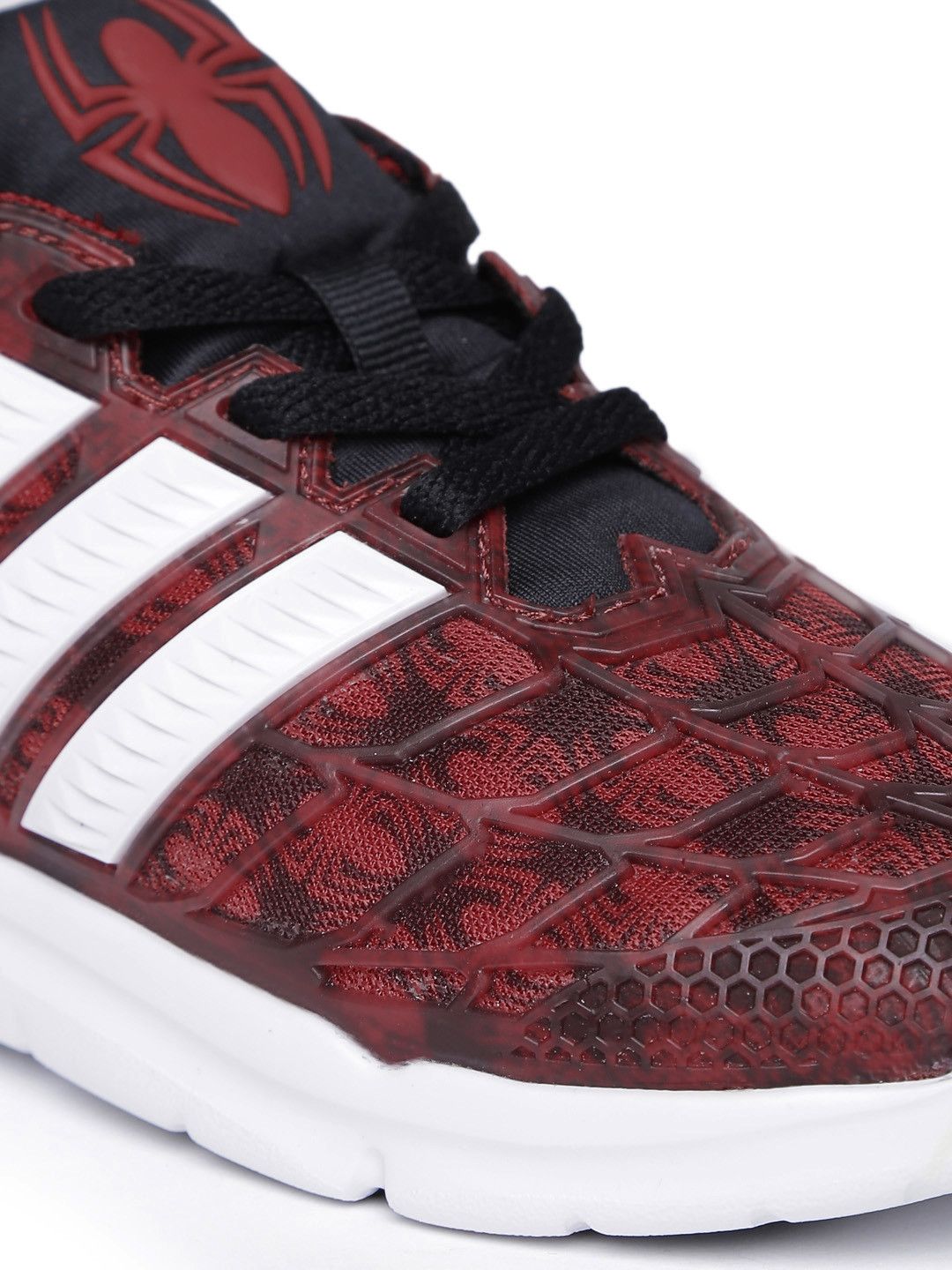 Buy ADIDAS Kids Red & Black Marvel Spider-Man K Running Shoes