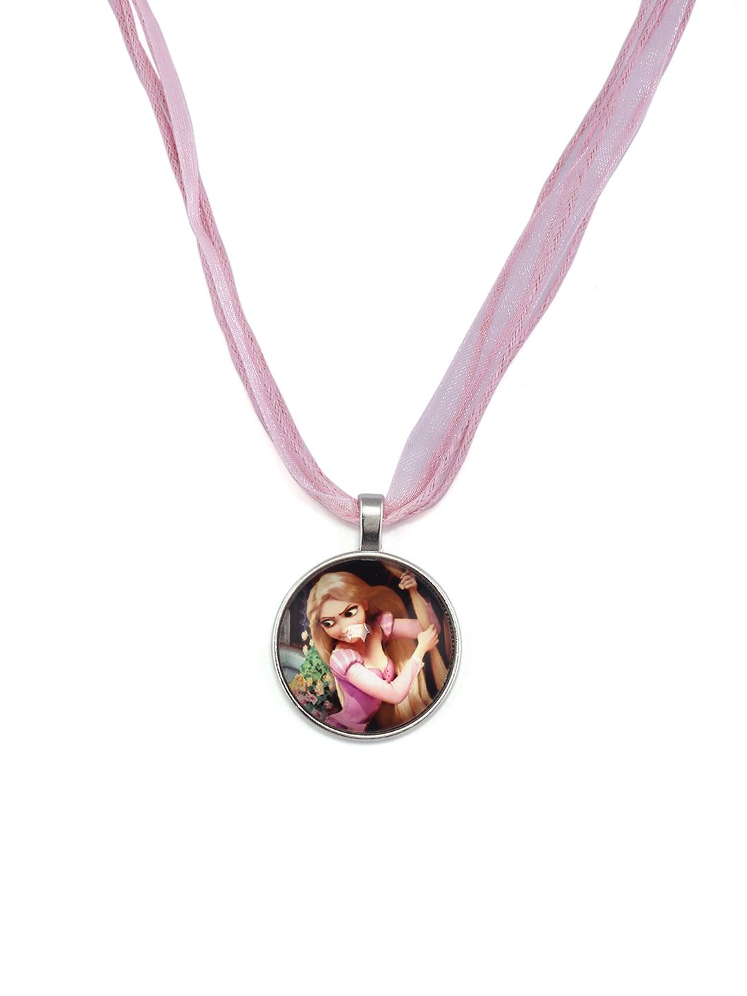 Buy EL REGALO Kids Girls Pink White Rapunzel Necklace - Necklace