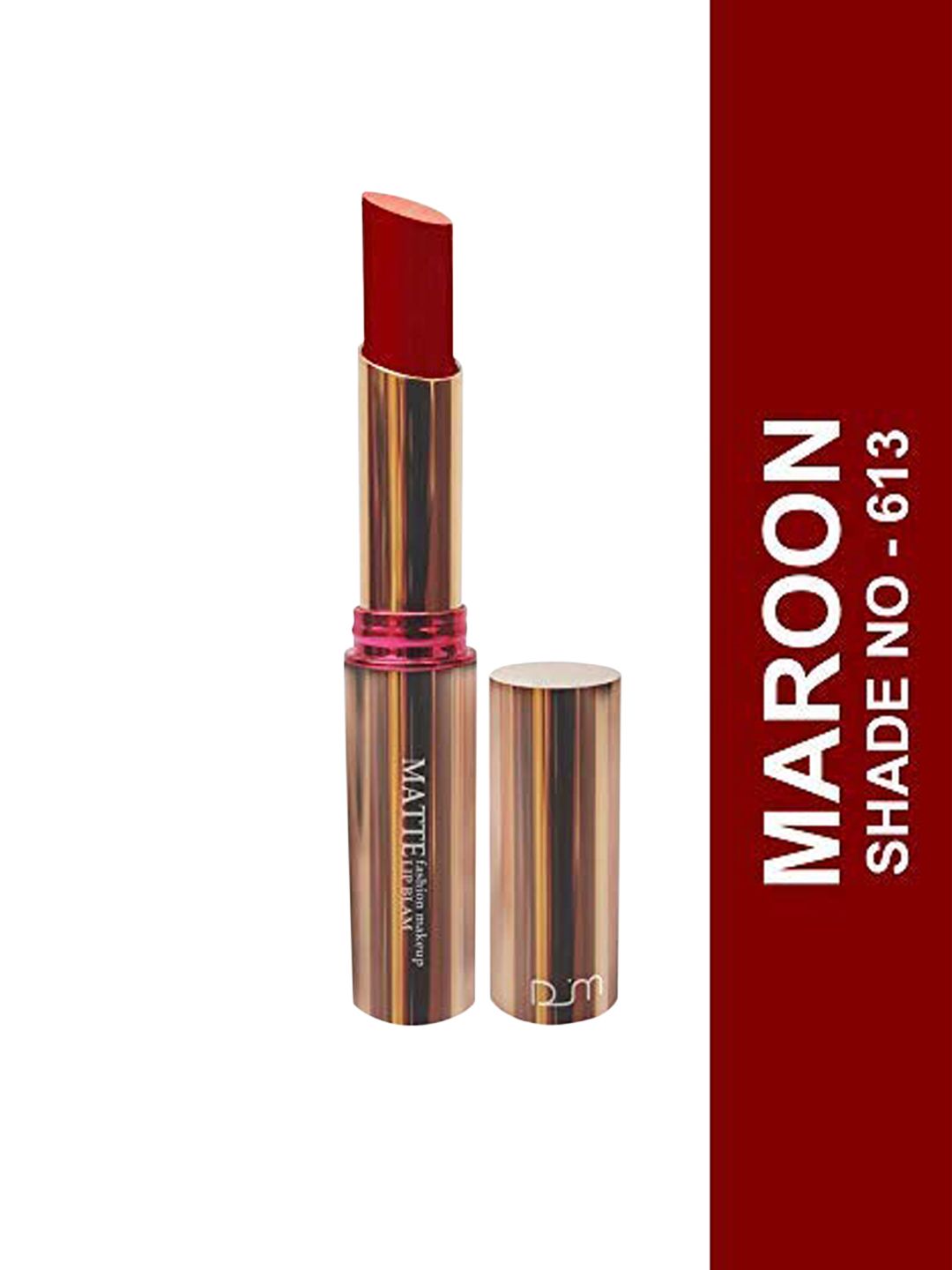 Seven Seas Matte With You Paraben Free Bullet Lipstick : Maroon 613 Price in India