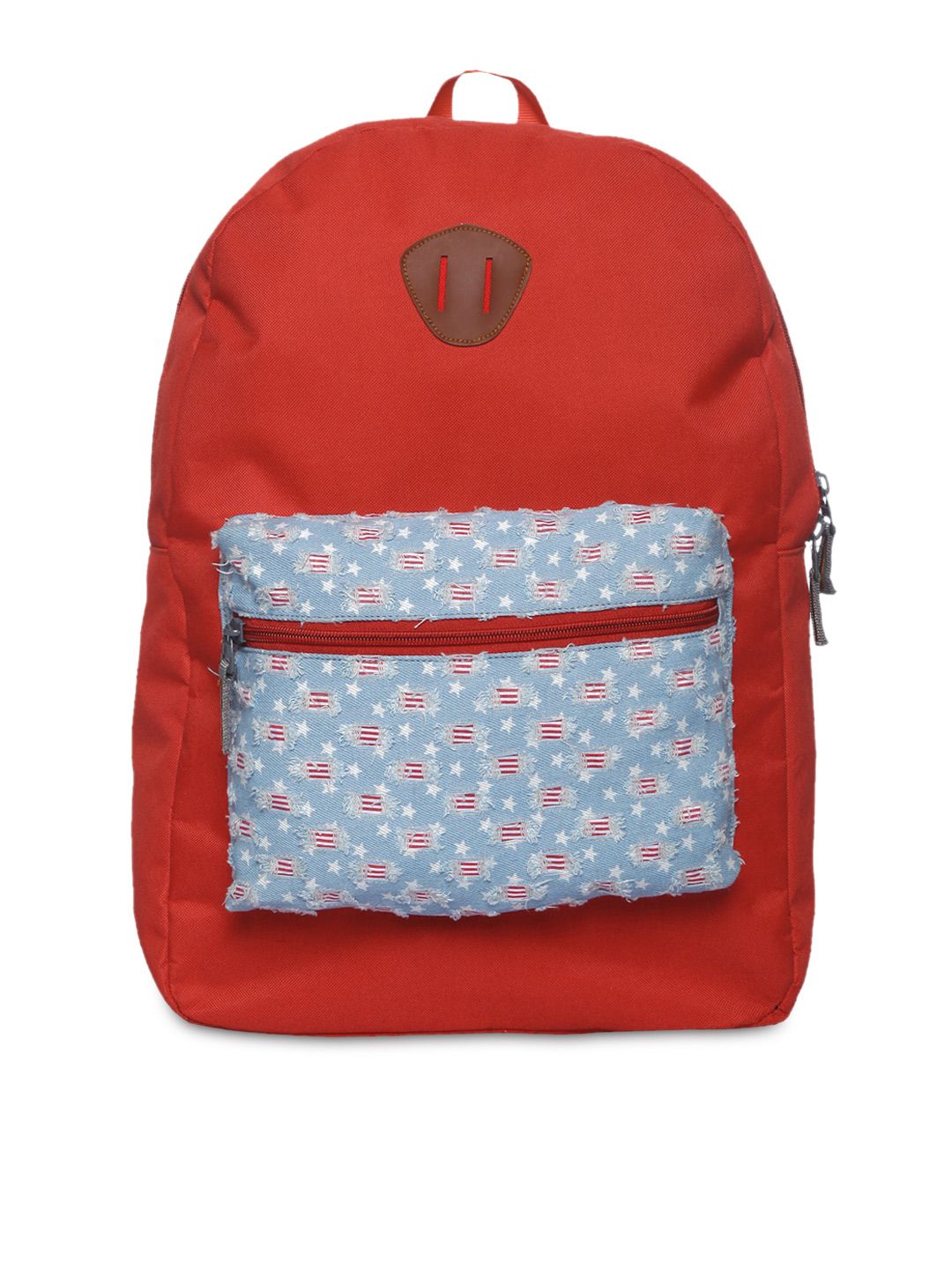 Impulse Unisex Red Printed Backpack Price in India