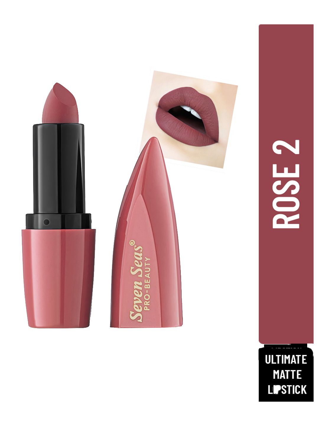 Seven Seas Brown Rose-II Ultimate Matte Lipstick Price in India
