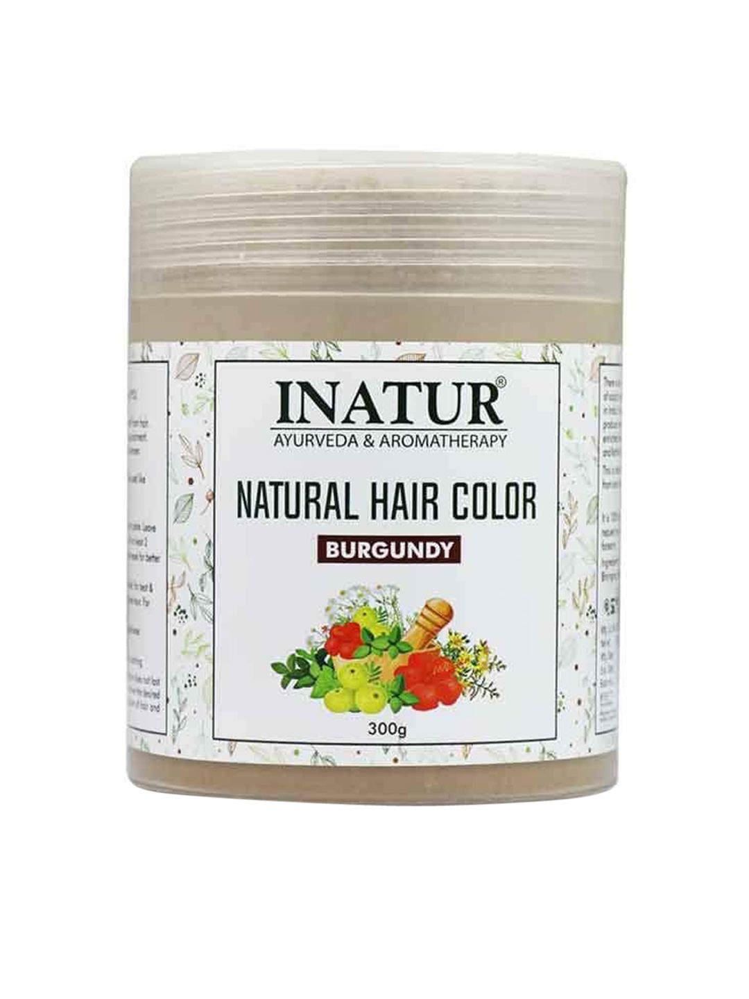 Inatur Natural Hair Color 300 g - Burgundy Price in India