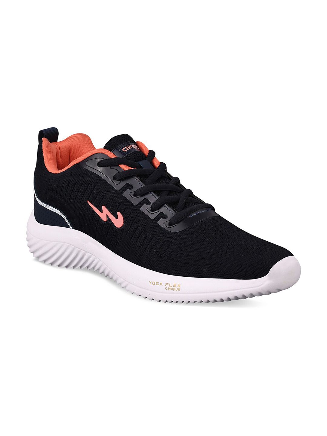 Campus Women Navy Blue Mesh Running Shoes Price in India