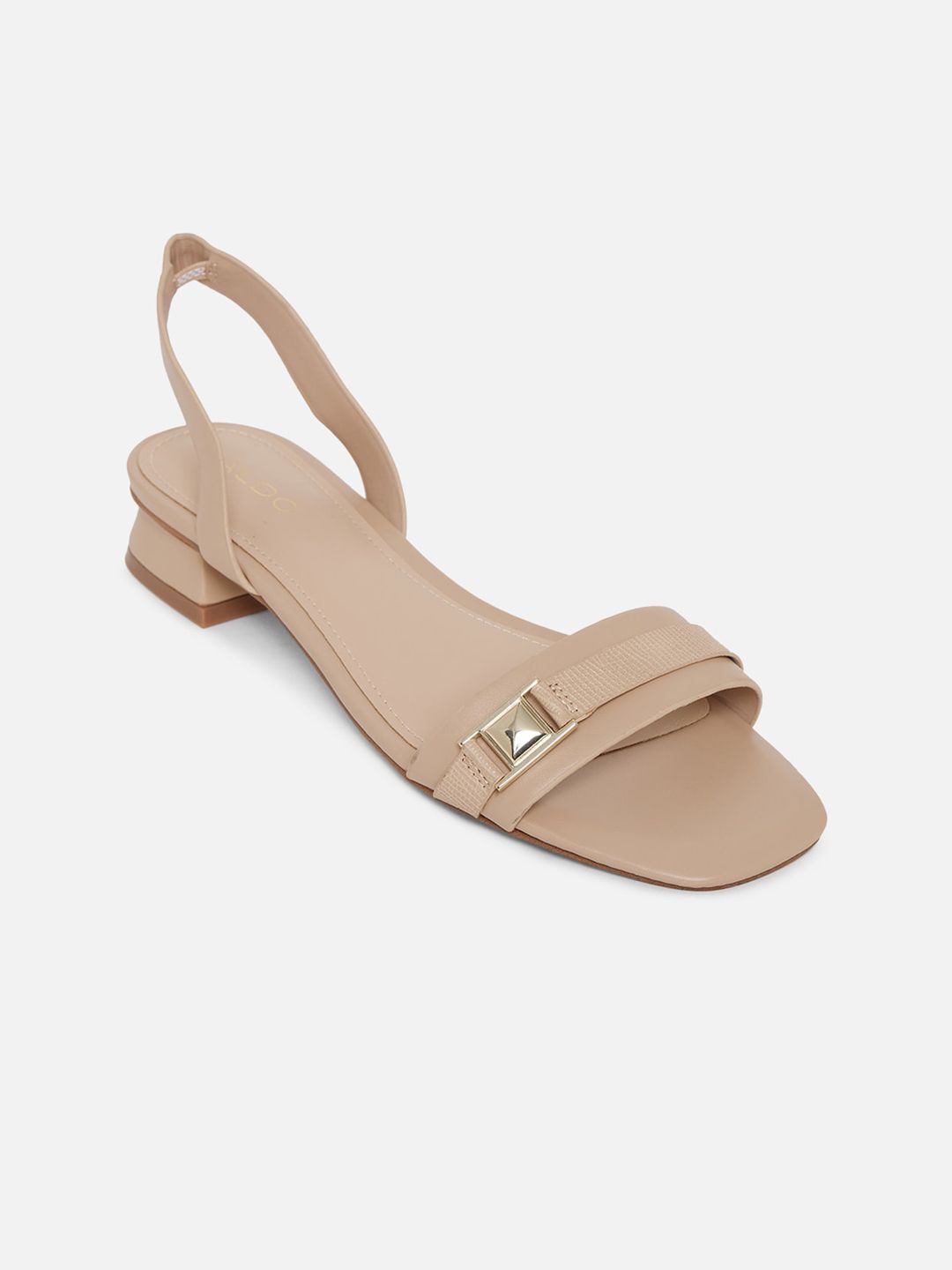 ALDO Beige Block Heels with Bows Price in India