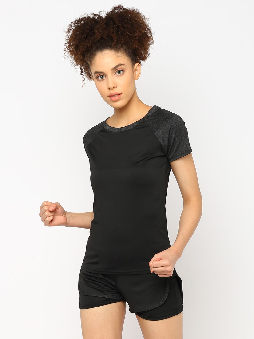 JerfSports Women Black Solid Tracksuit Price in India