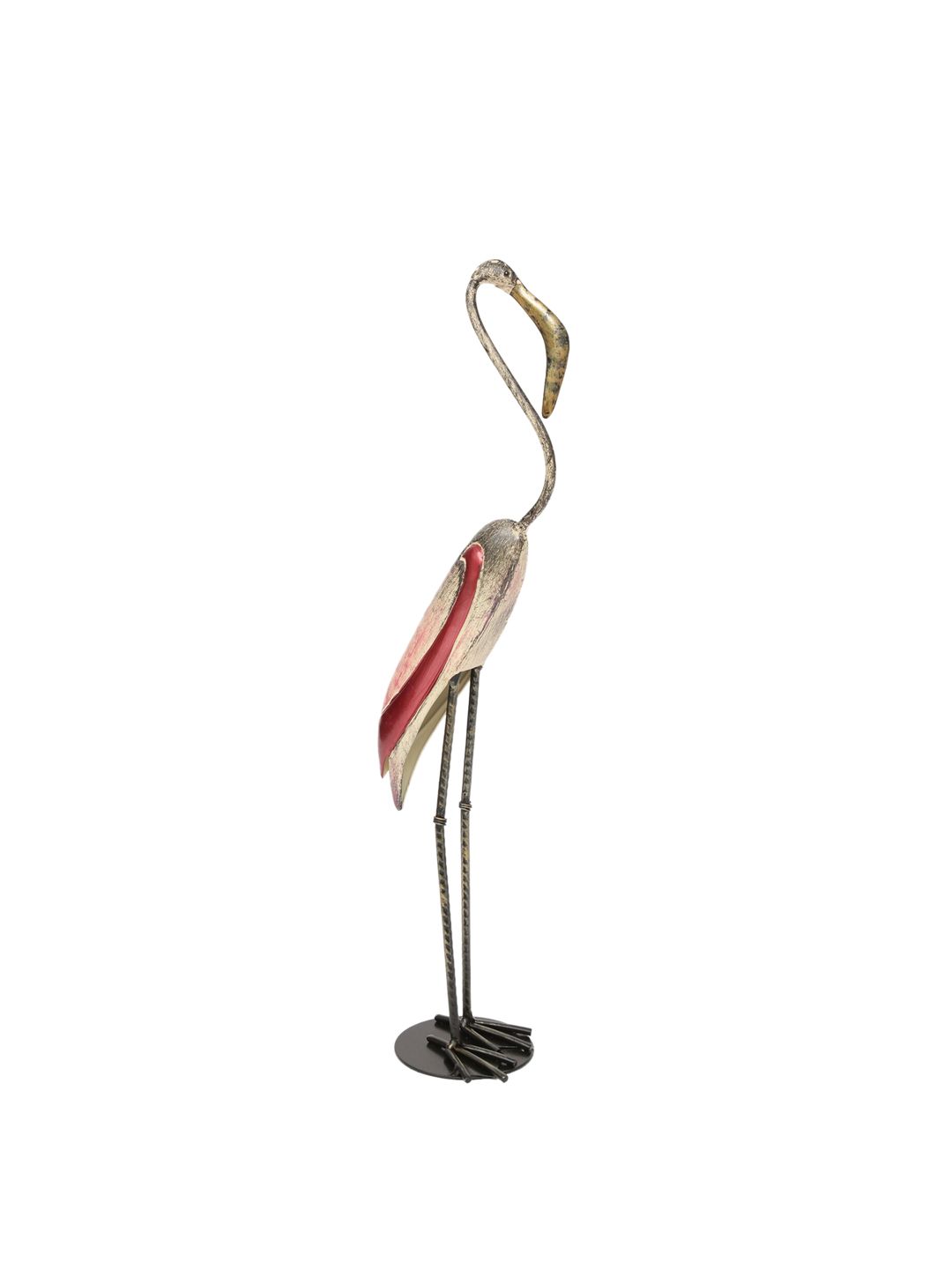 vedas Metallic-Brown & Red Pelican Showpieces Price in India