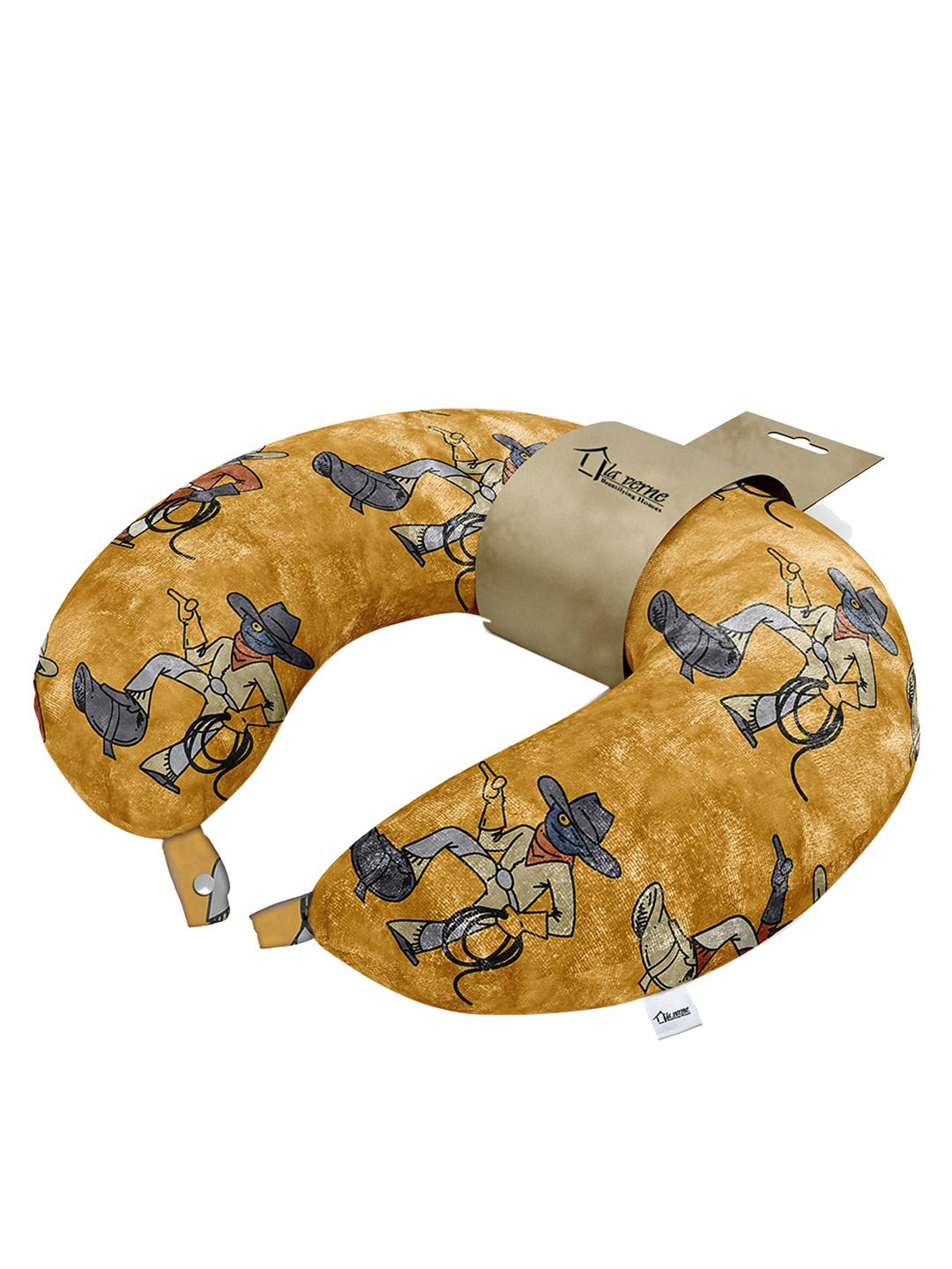 LA VERNE Assorted Printed Travel Neck Pillow Price in India