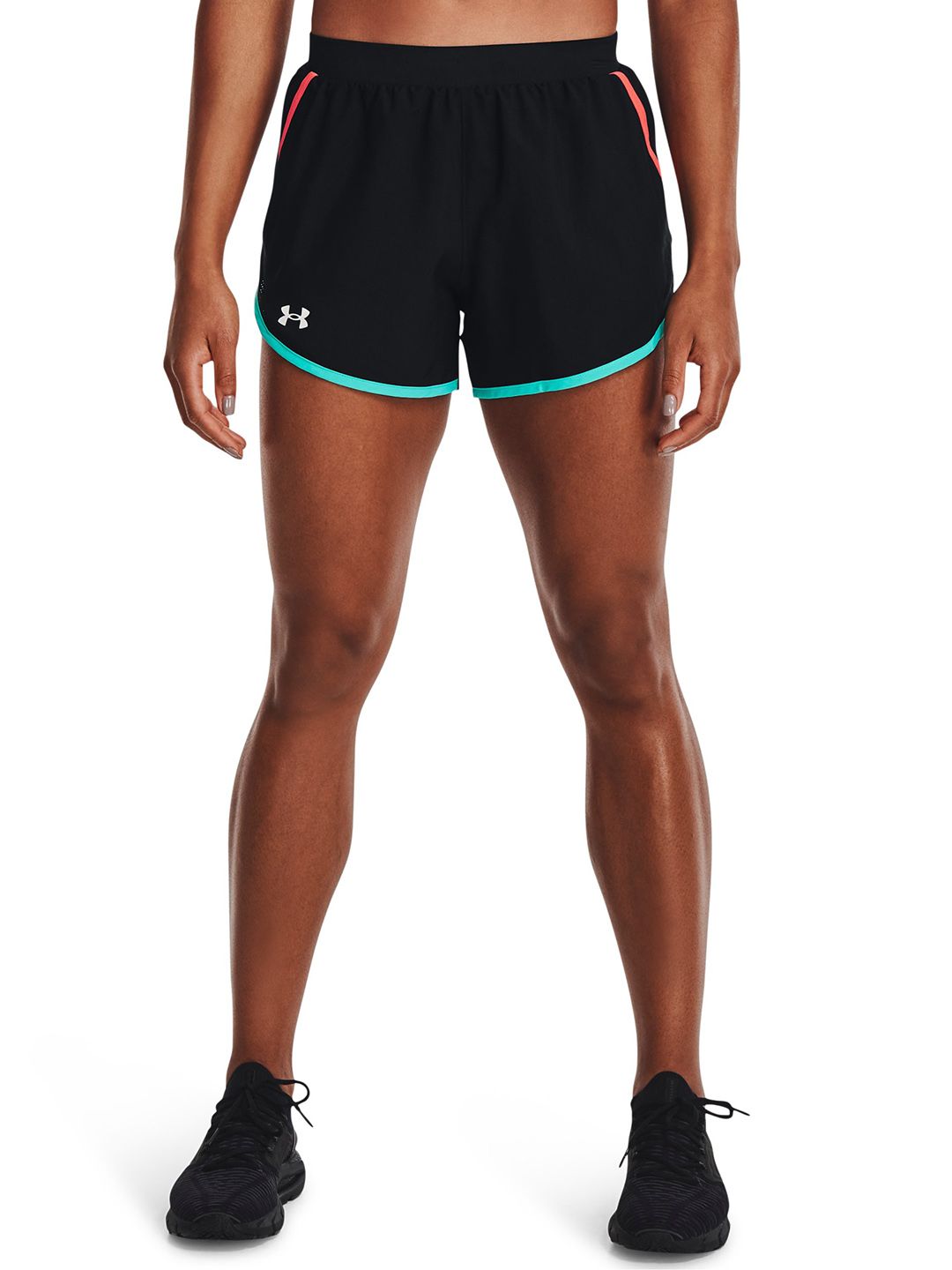 UNDER ARMOUR Women Black Running Sports Fly By 2.0 Short Price in India
