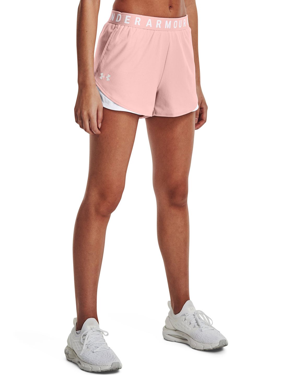 UNDER ARMOUR Women Pink Loose Fit Training Play Up Shorts 3.0 Price in India