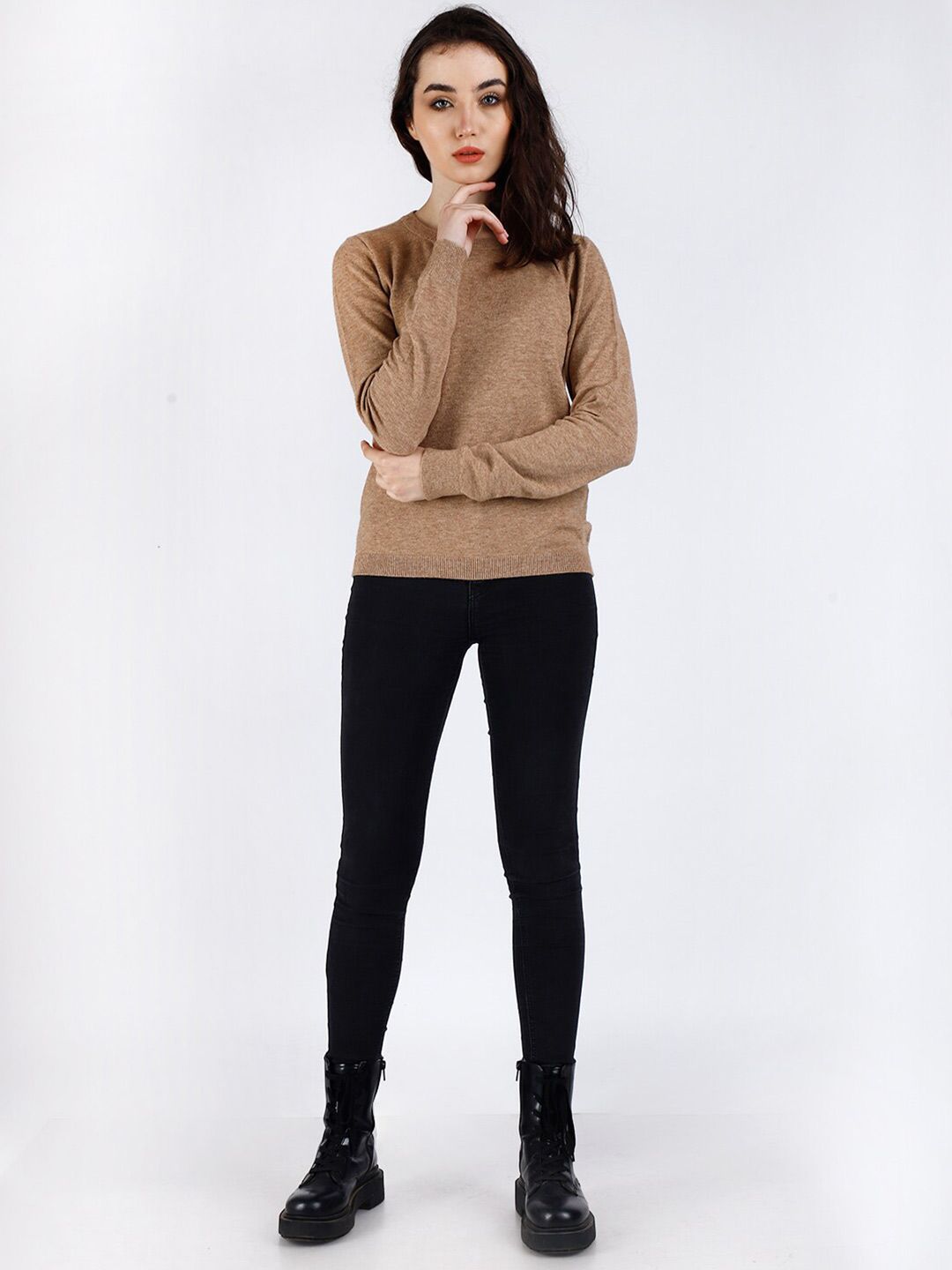 NoBarr Women Brown Pullover Price in India