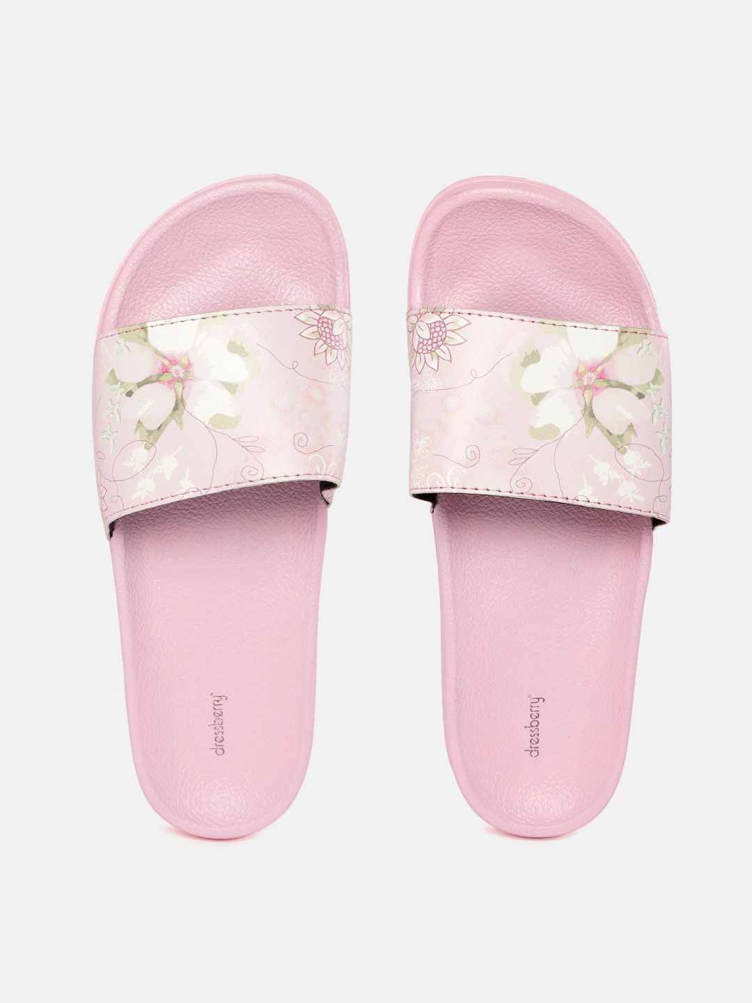 Womens best sale floral sliders