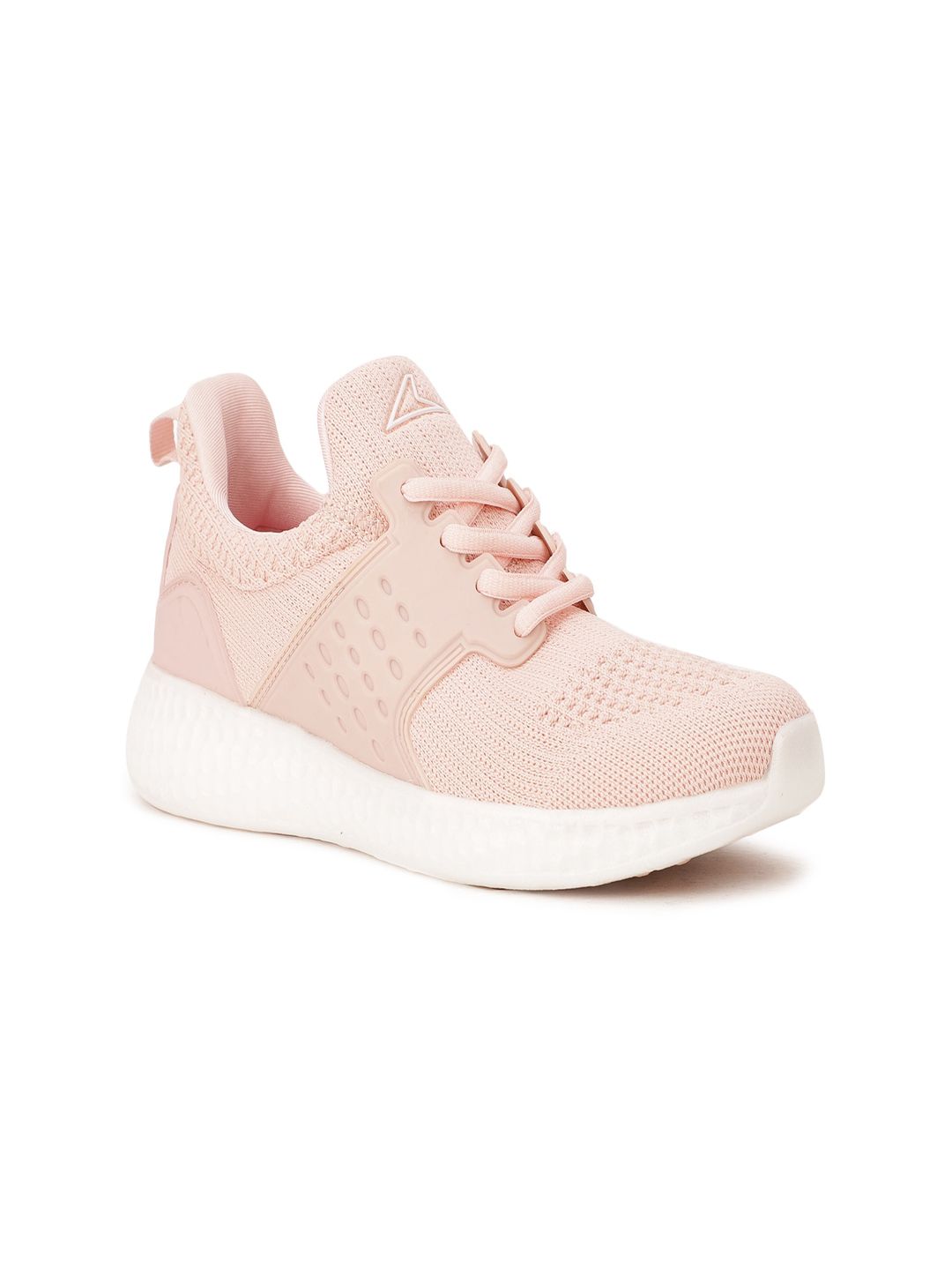 Power Women Pink Woven Design Sneakers Price in India