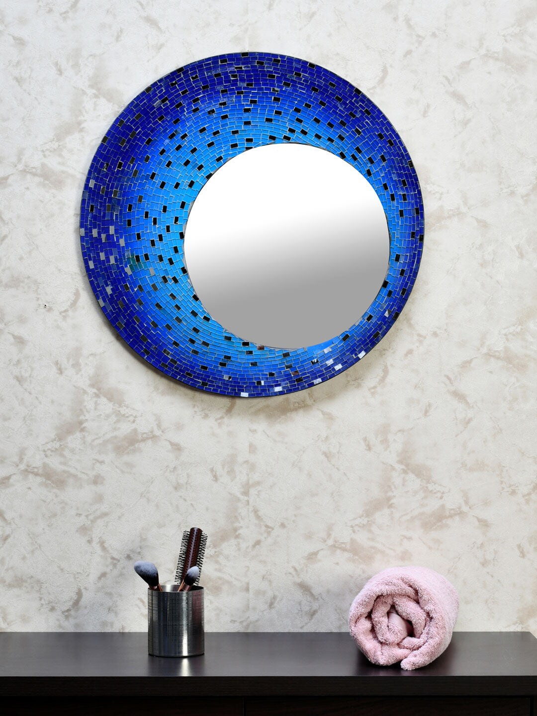 Athome by Nilkamal Blue Moonlight Mirror Price in India