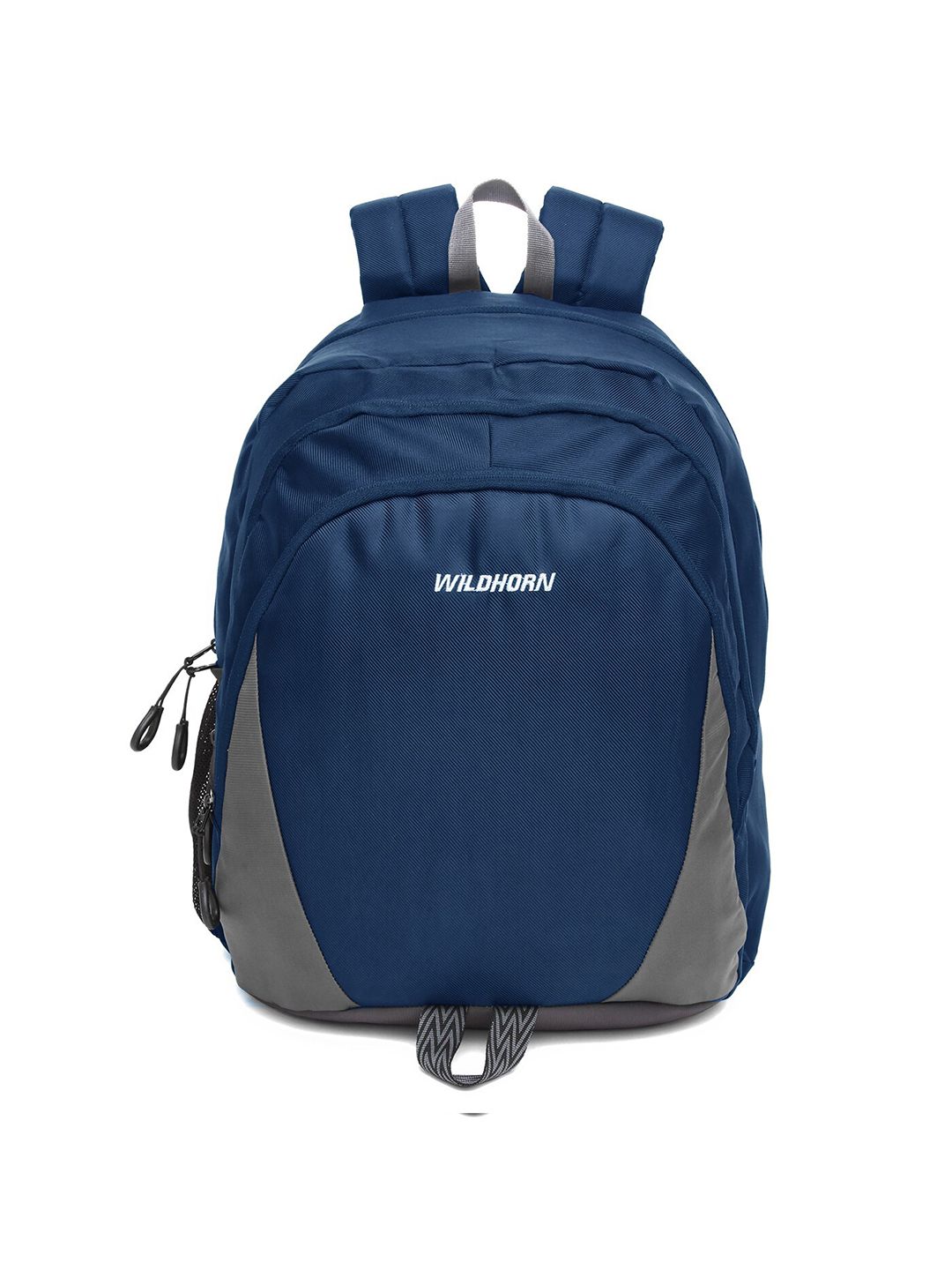 WildHorn Unisex Blue & Grey Backpack with Compression Straps Price in India