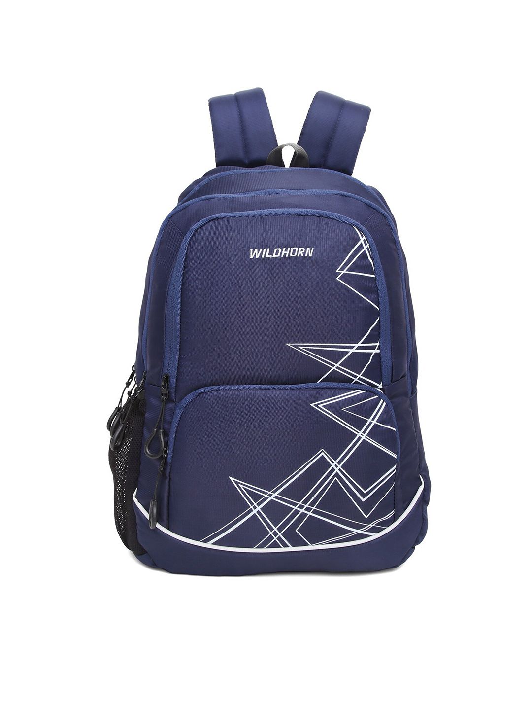 WildHorn Unisex Blue Laptop Backpack with Compression Straps Price in India