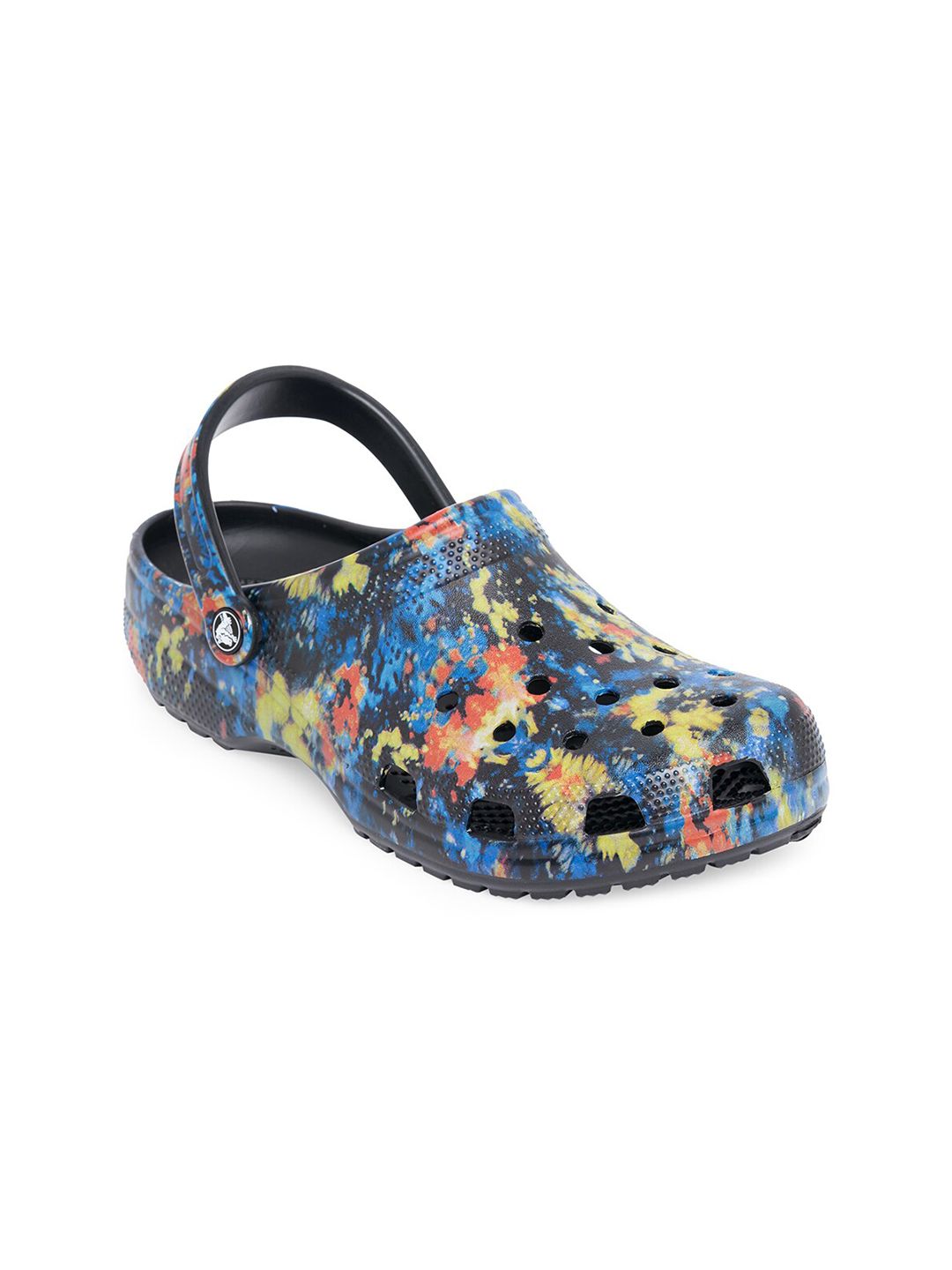 Crocs Unisex Black & Blue Classic Clogs Price in India