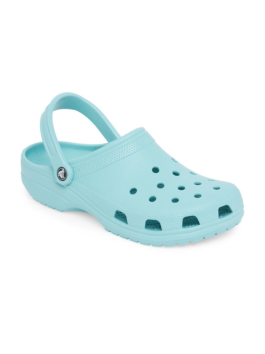 Crocs Unisex Blue Solid Classic Clogs Price in India