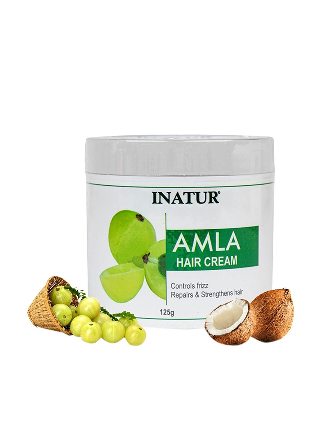 Inatur Amla Hair Cream Controls Frizz 125 g Price in India