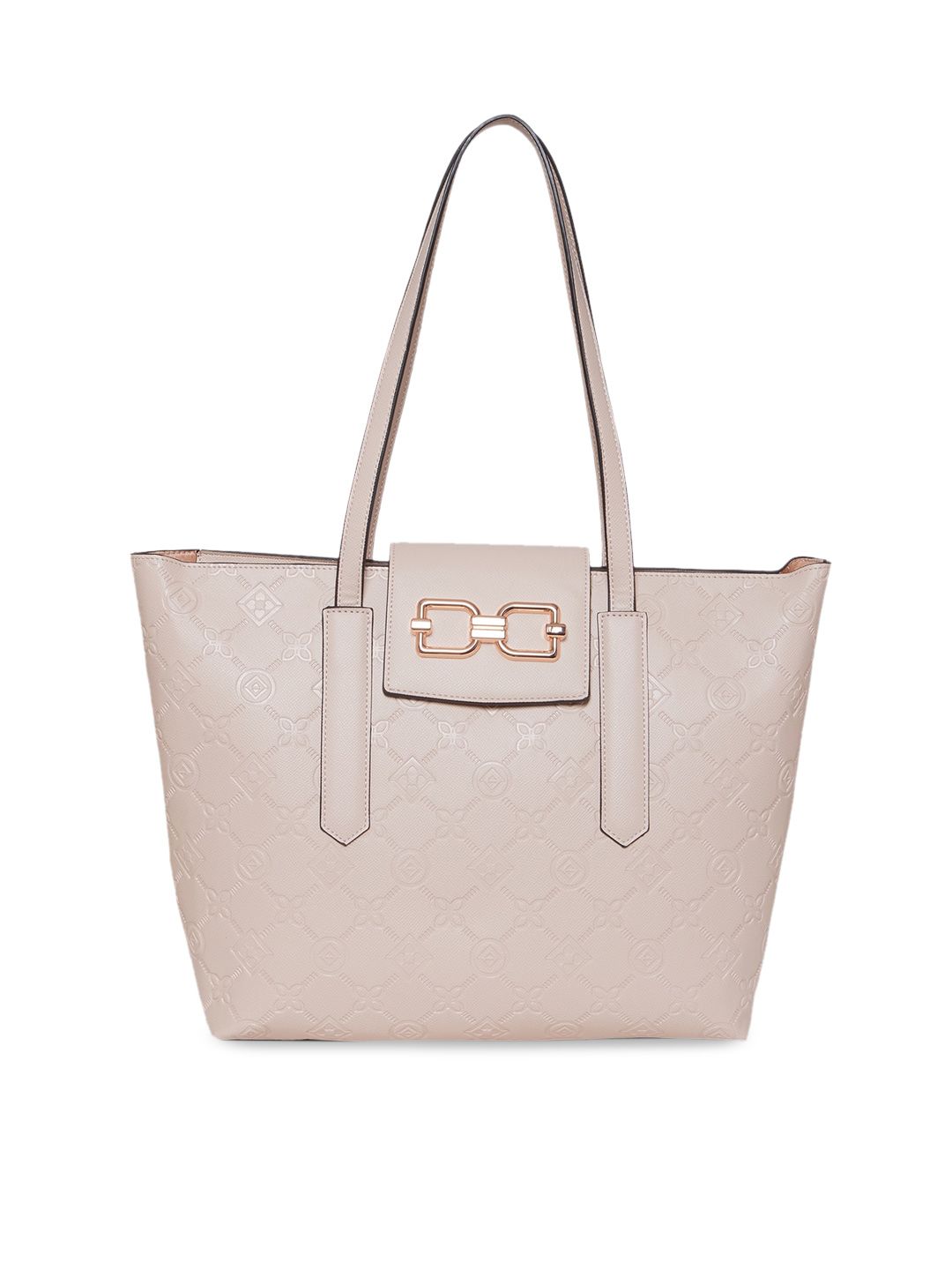 ALDO Pink Textured Shopper Shoulder Bag Price in India