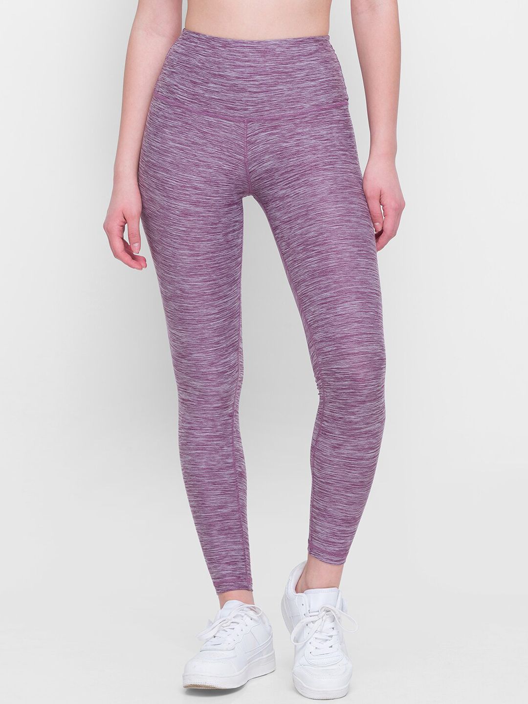 Candyskin Women Purple Dry-Fit Tights Price in India