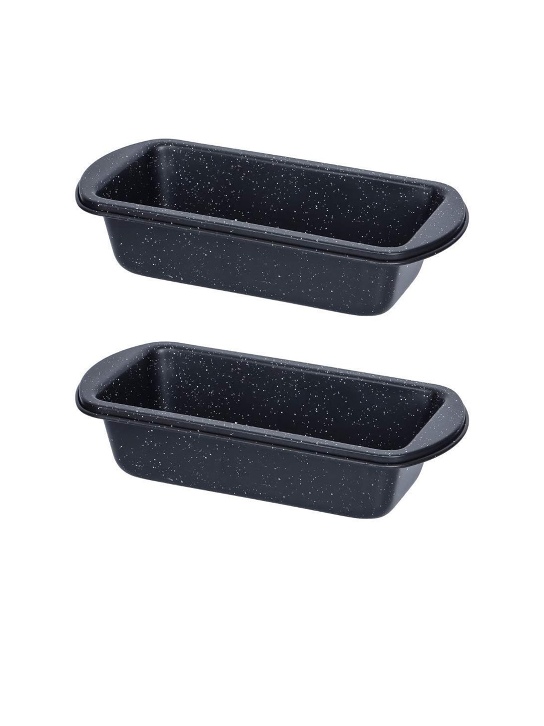 Femora Charcoal Grey Set of 2 Carbon Steel Non-Stick Baking Loaf Pan Price in India