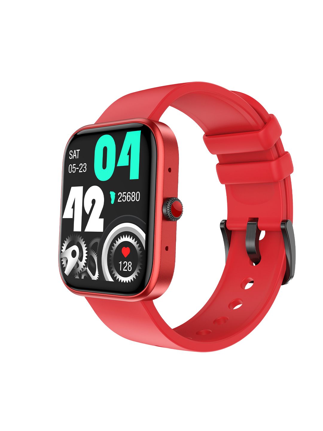 Fire-Boltt Red Ninja Call 2 Bluetooth Calling Smart Watch Price in India