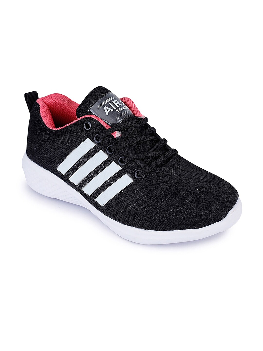 TRASE Women Black Running Shoes Price in India