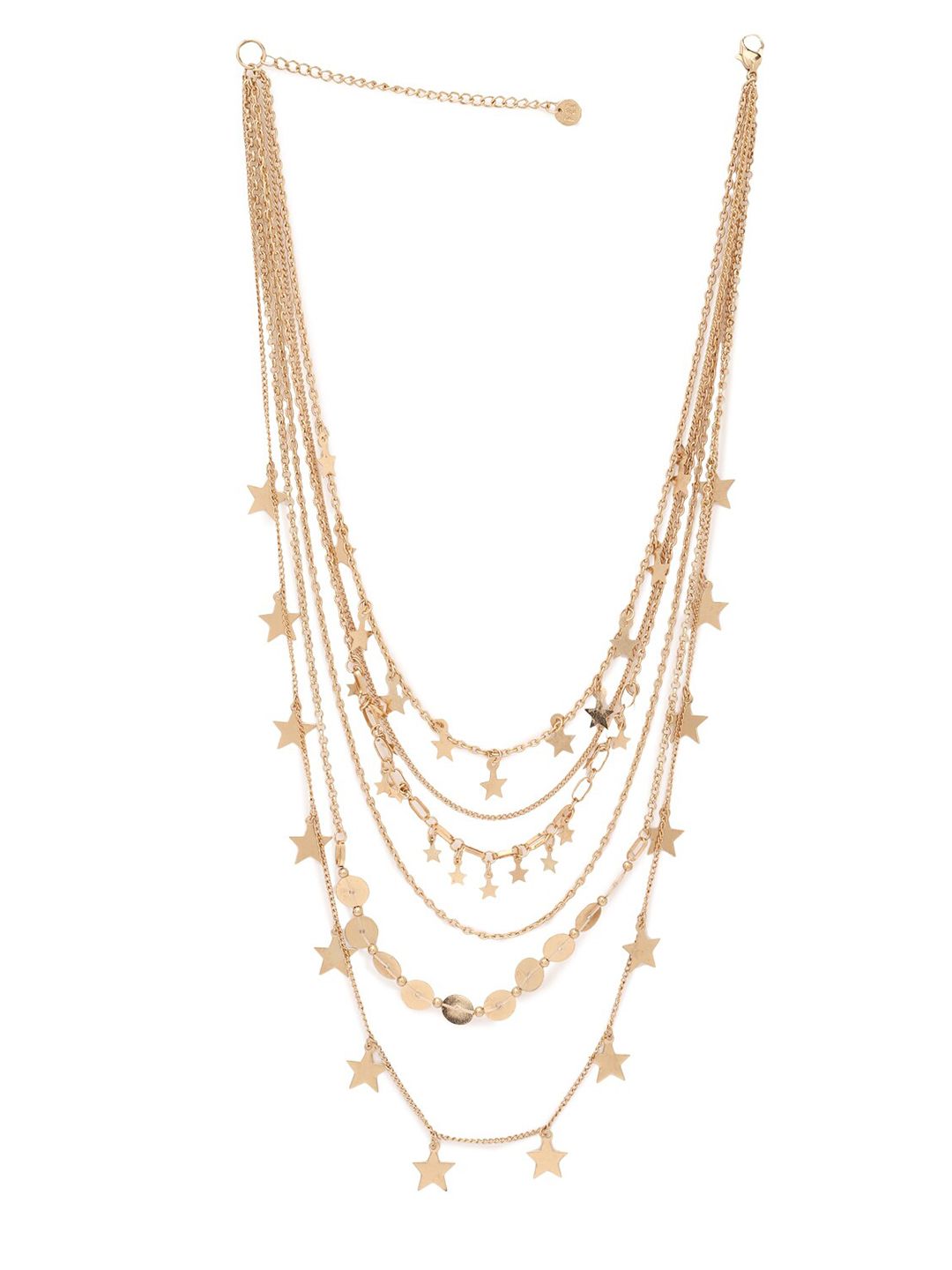 FOREVER 21 Gold-Toned Minimal Necklace Price in India