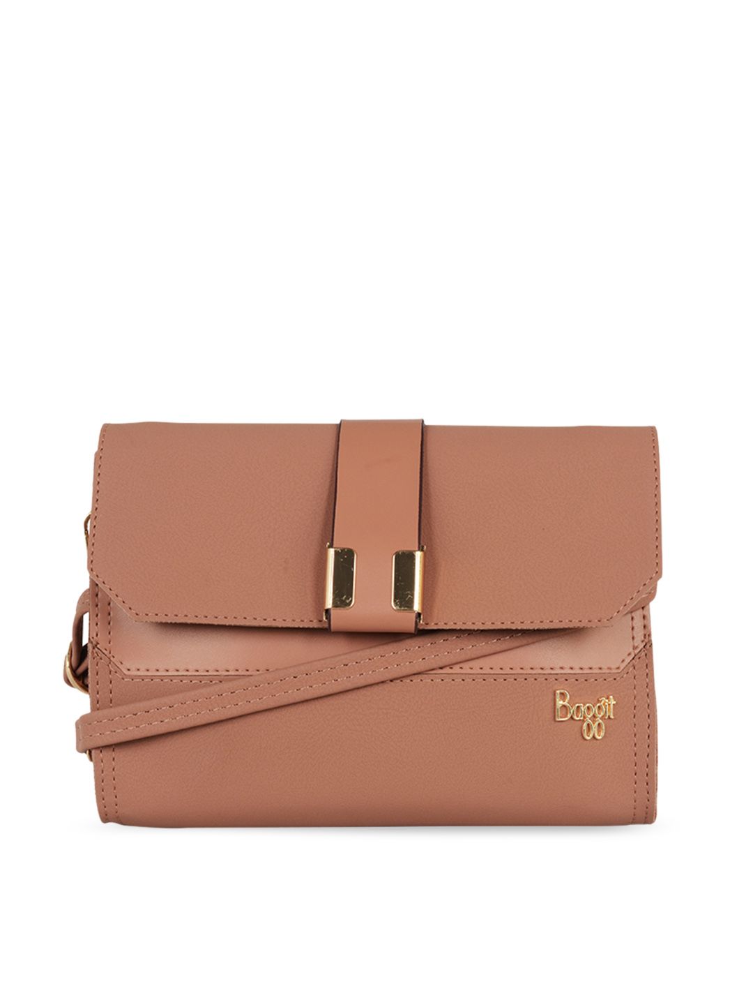 Baggit Women Pink Structured Sling Bag Price in India