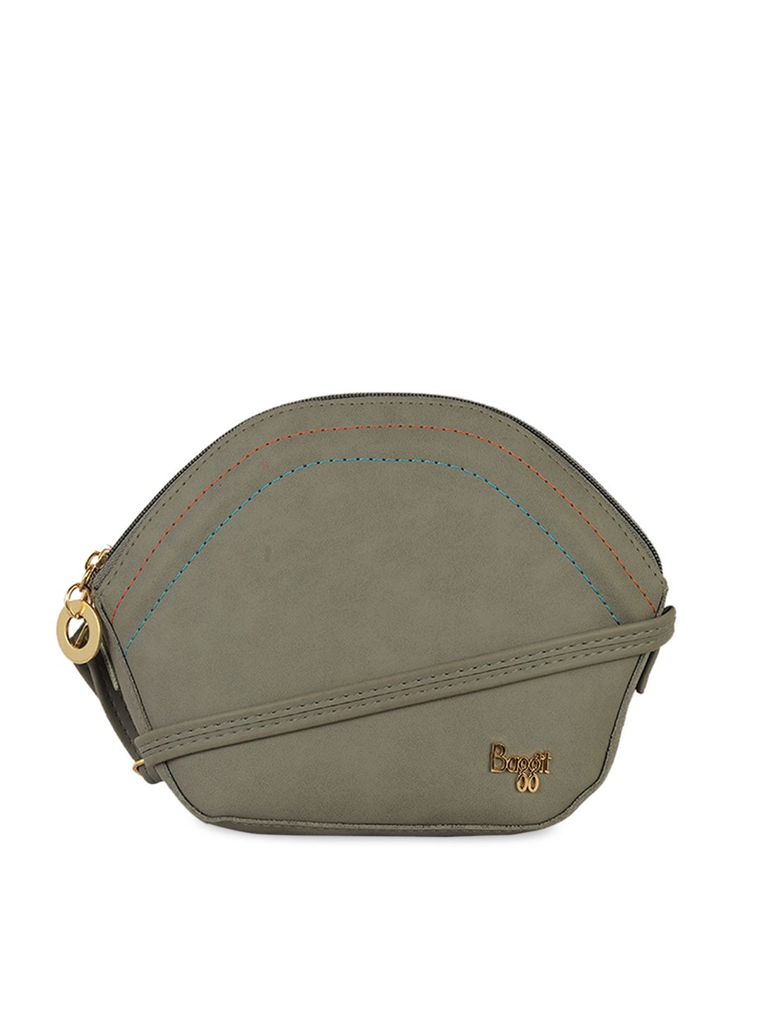 Baggit Beige Half Moon Sling Bag Price in India