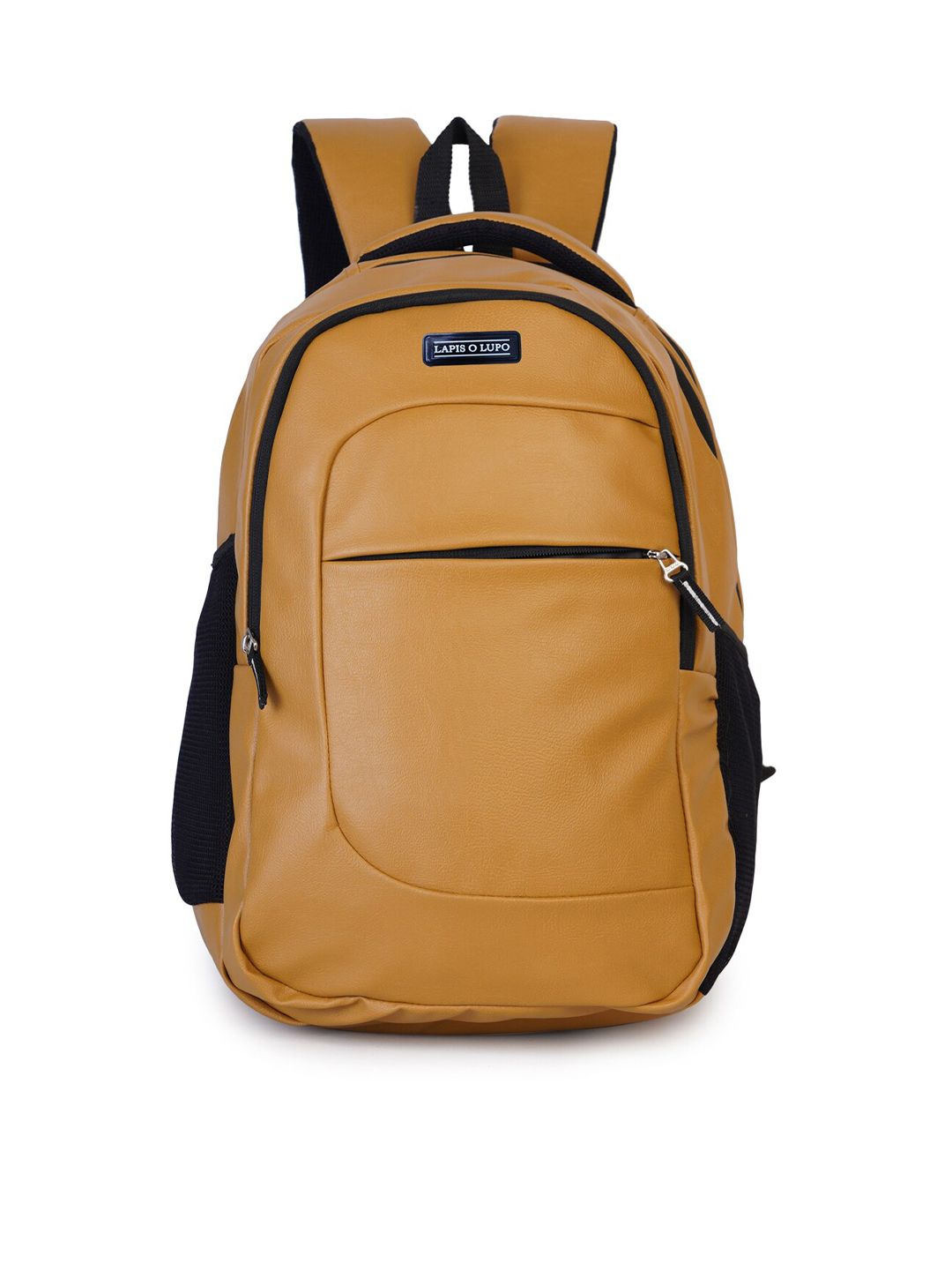 Lapis O Lupo Beige & Black Backpack Price in India