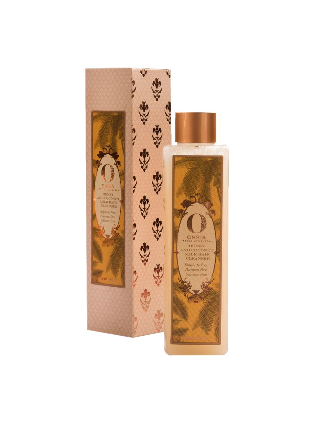 OHRIA AYURVEDA Honey & Coconut Milk Hair Cleanser 200ml