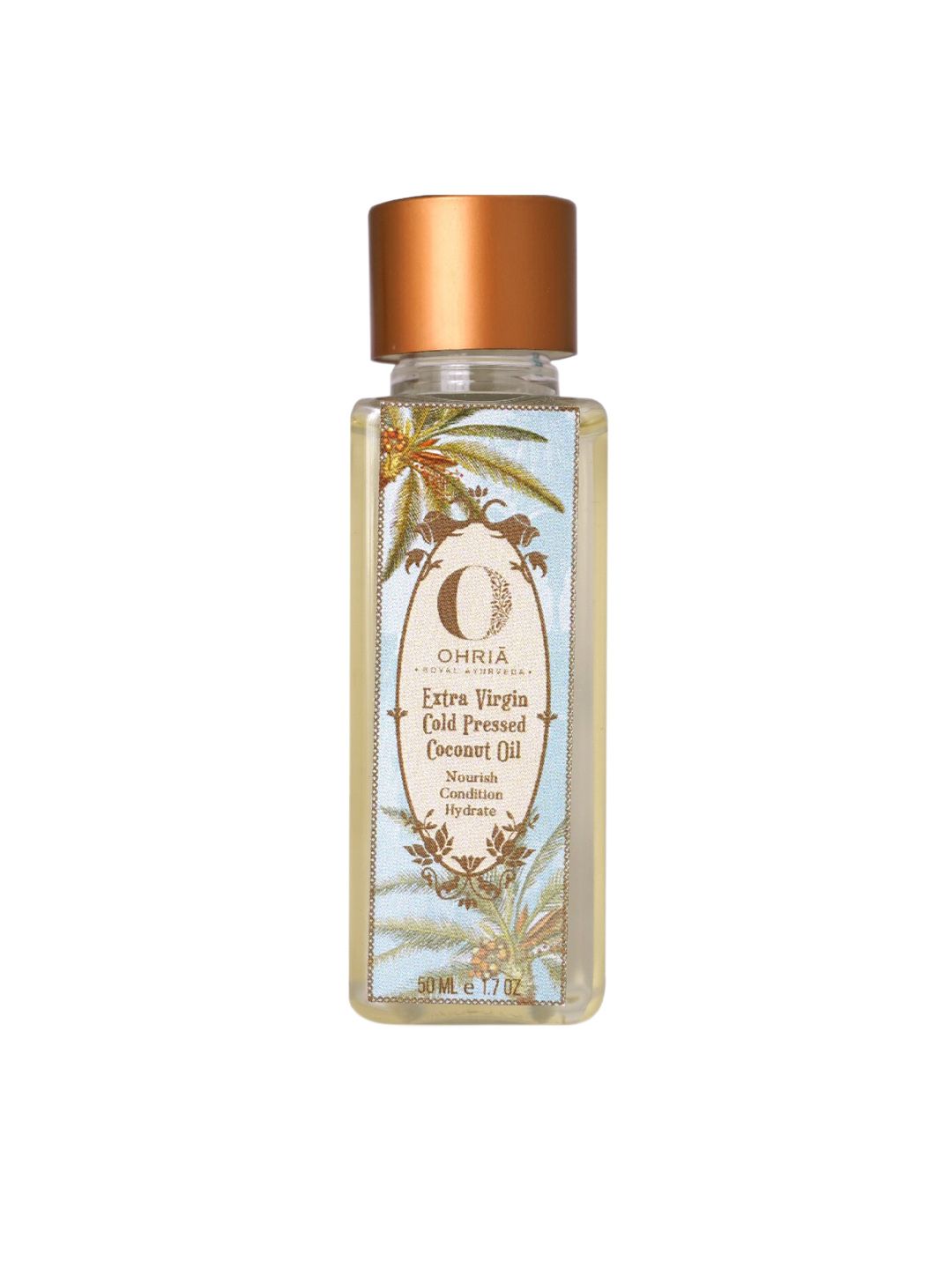 OHRIA AYURVEDA Extra Virgin Cold Pressed Coconut Oil - 50ml