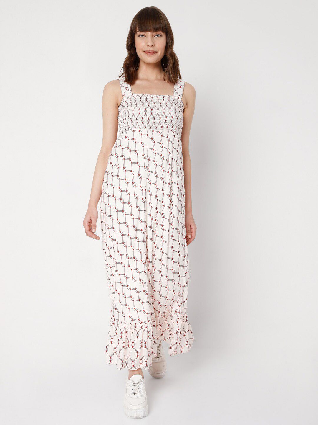 Vero Moda White Maxi Dress Price in India