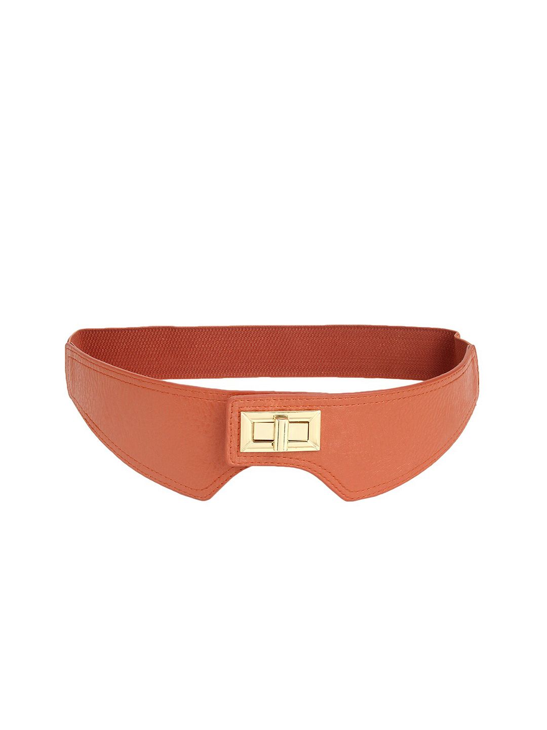 Mali Fionna Women Brown Wide Belt Price in India