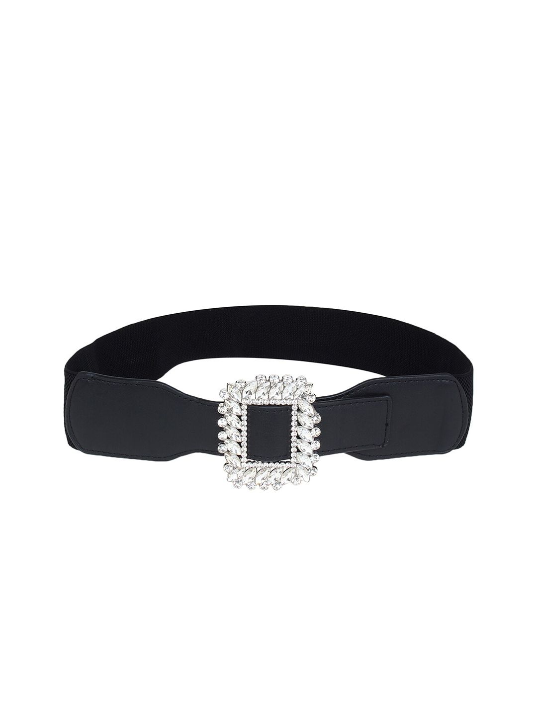 Mali Fionna Women Black Wide Belt Price in India