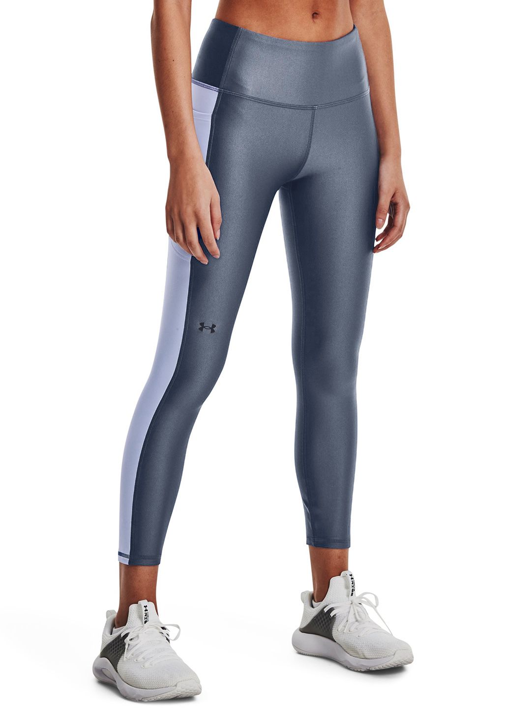 UNDER ARMOUR Women Blue Armour N Ankle Leg Tights Price in India