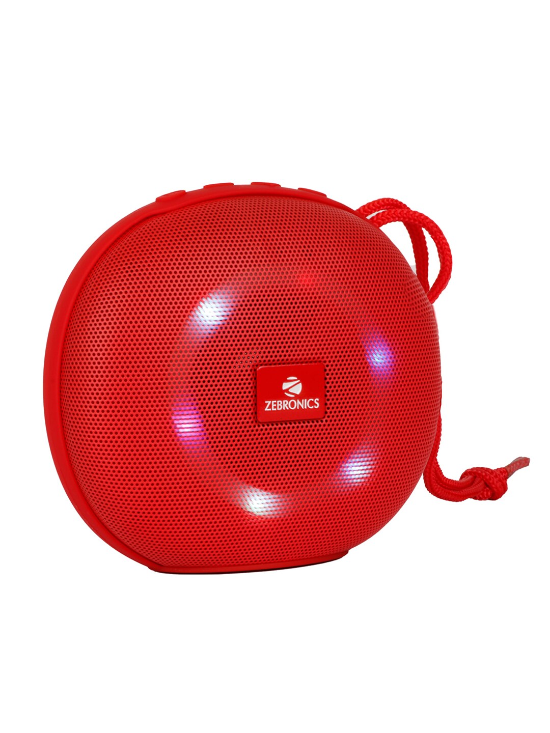 ZEBRONICS Zeb-Delight 10 Wireless Bluetooth v5.0 Portable Speaker - Red Price in India
