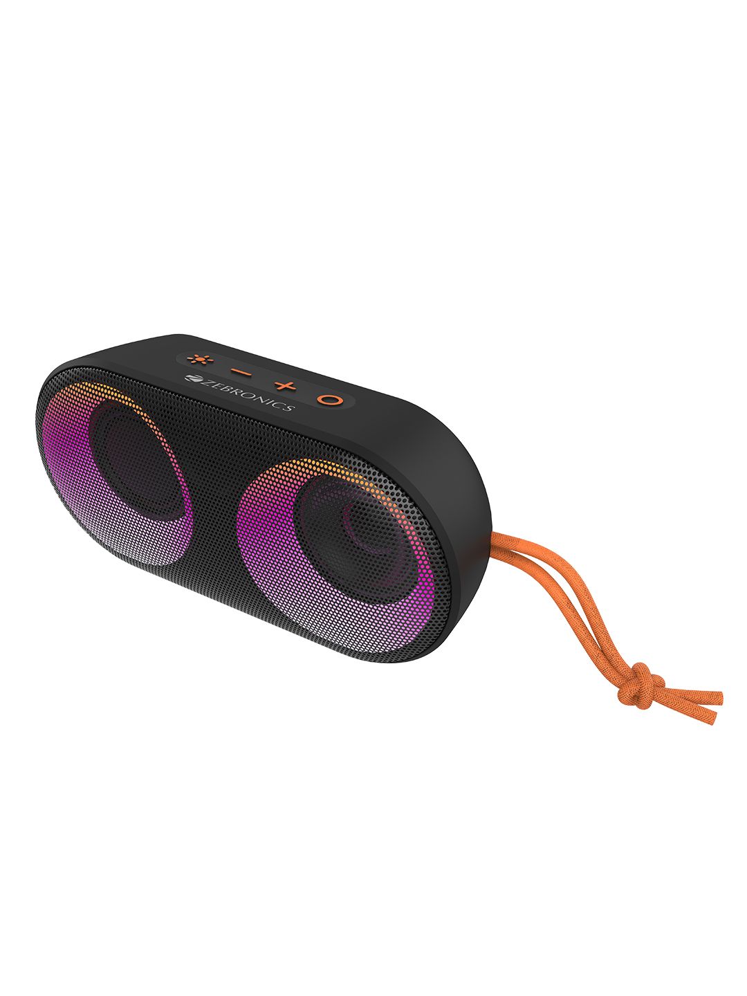 ZEBRONICS ZEB-MUSIC BOMB X MINI Bluetooth 5.0 speaker with IPX5 Waterproof - Black Price in India