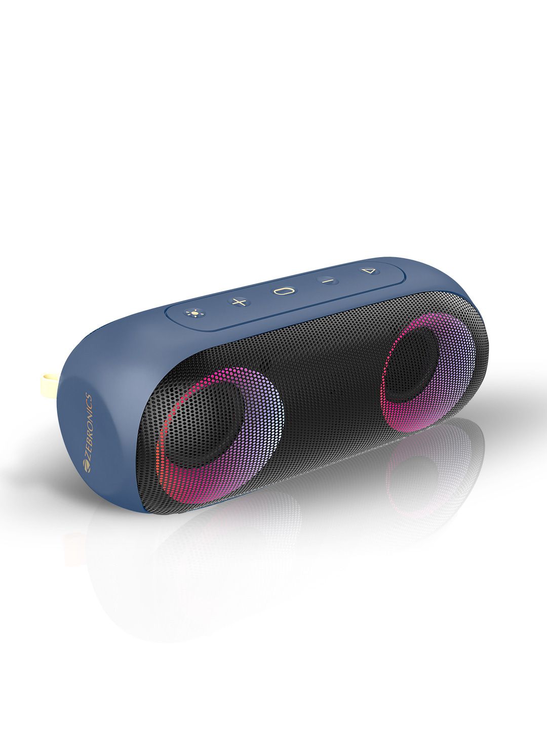Zebronics Zeb-Music Bomb X Wireless 20W Portable Speaker with IPX7 Waterproof - Blue Price in India