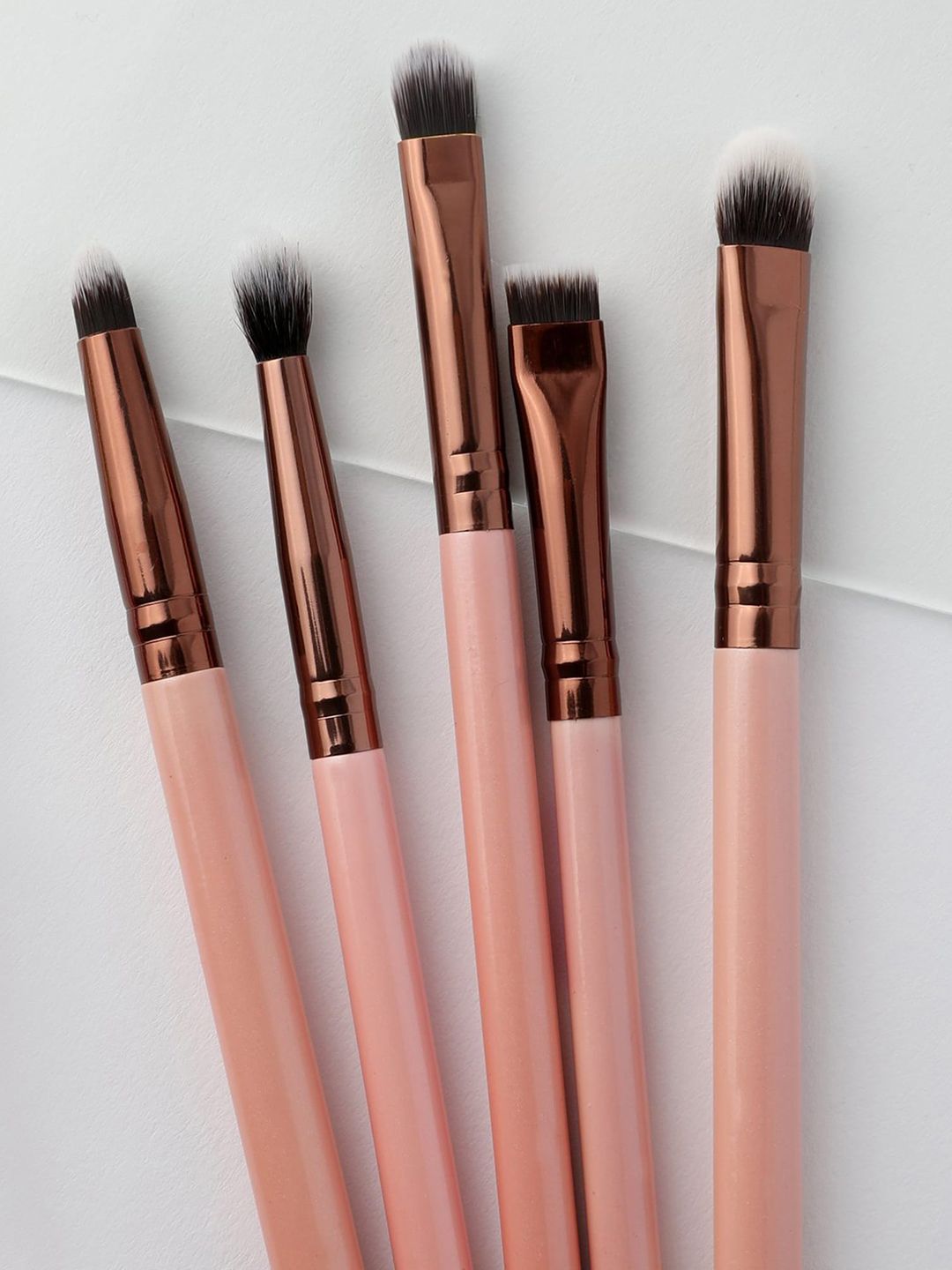 LUXIE Set of 5 Rose Gold Eyeconic Eye Makeup Brushes Price in India