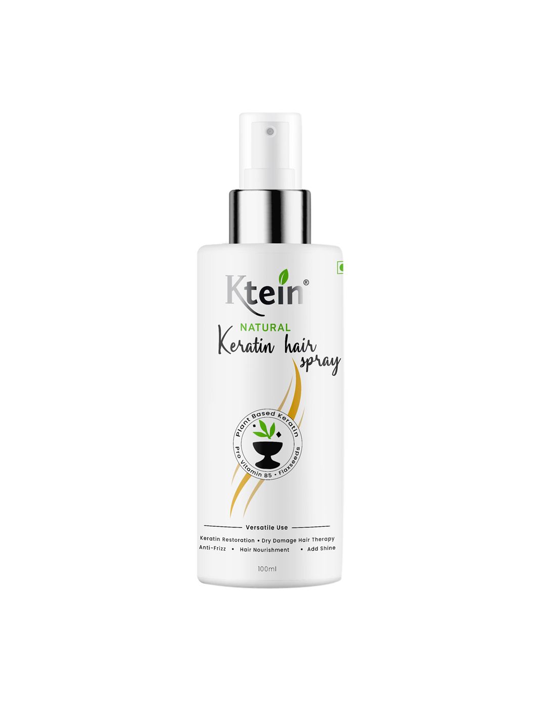 Ktein Natural Keratin Hair Spray with Soy & Vitamin E 100 ml Price in India