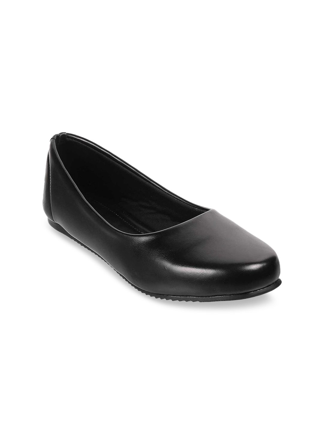 WALKWAY by Metro Women Black Ballerinas Flats Price in India