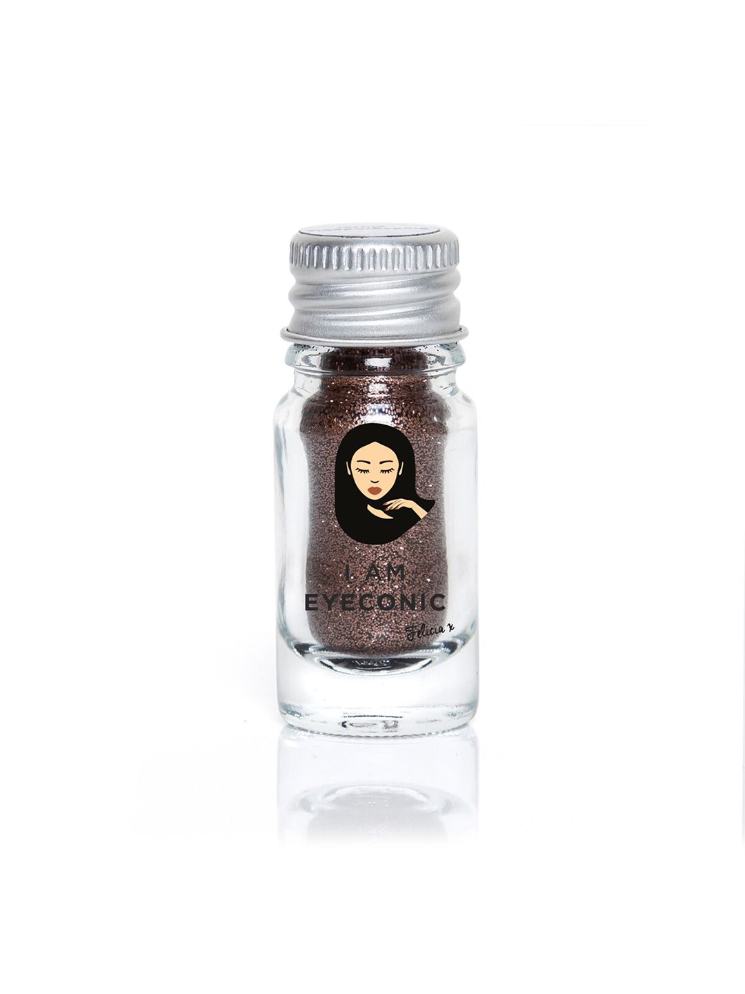 I AM EYECONIC Fine Cosmetic Glitters 4 g - Chocolate Price in India